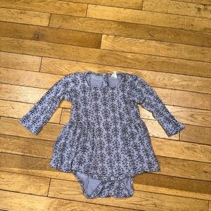 Baby Girl’s Kate Quinn long sleeve onesie floral